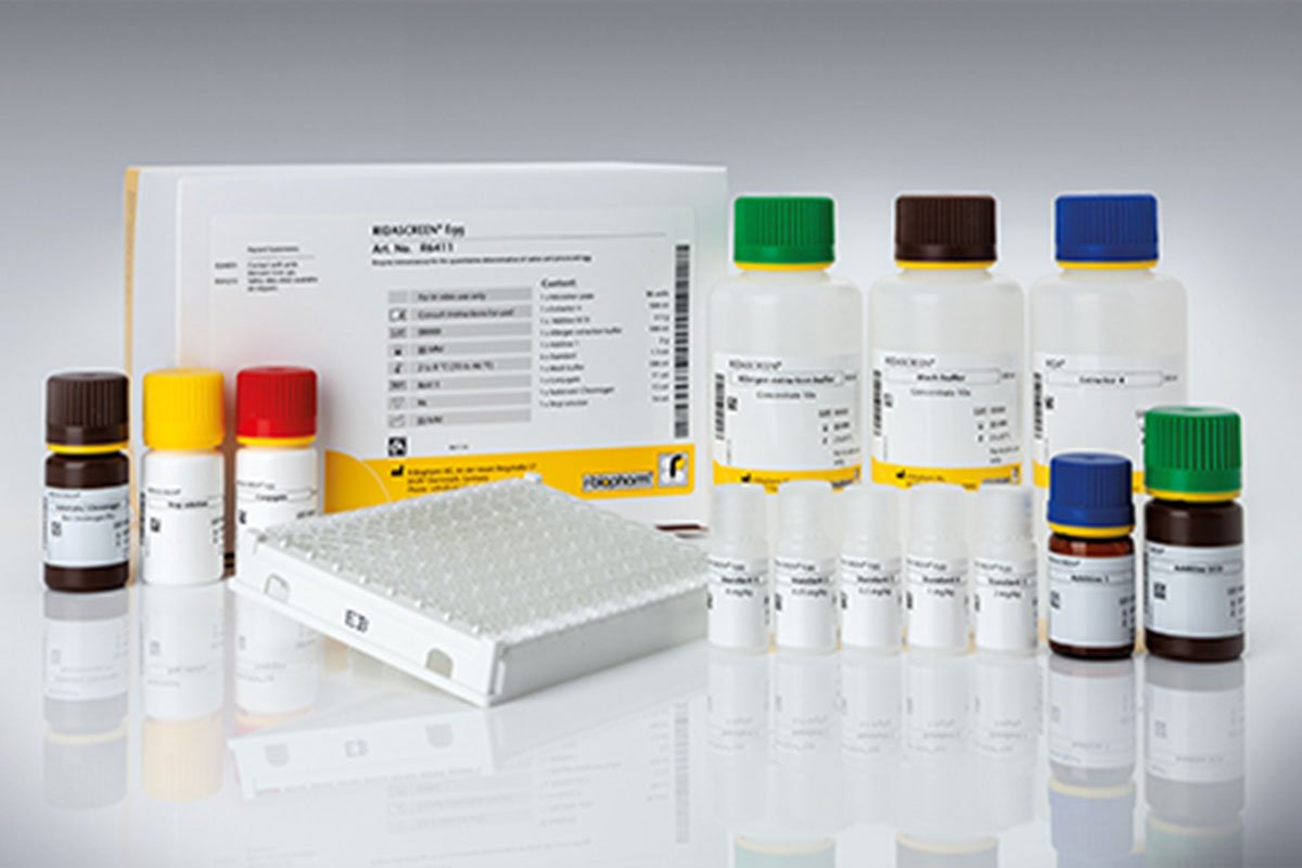 Teste ELISA para Detecção de Ovo em Alimentos – RIDASCREEN® Egg Art. No. R6411