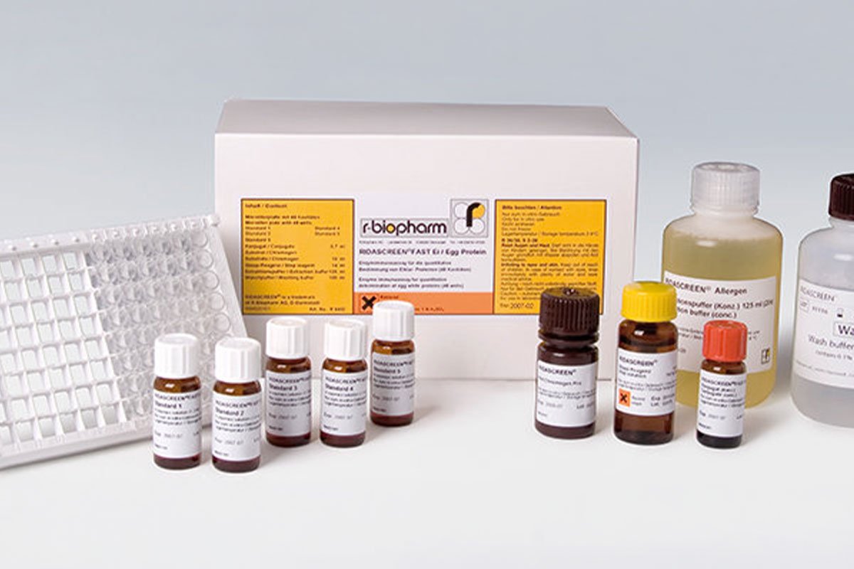 Teste ELISA para Detecção de Proteína do Ovo – RIDASCREEN®FAST Egg Protein Art. No. R6402