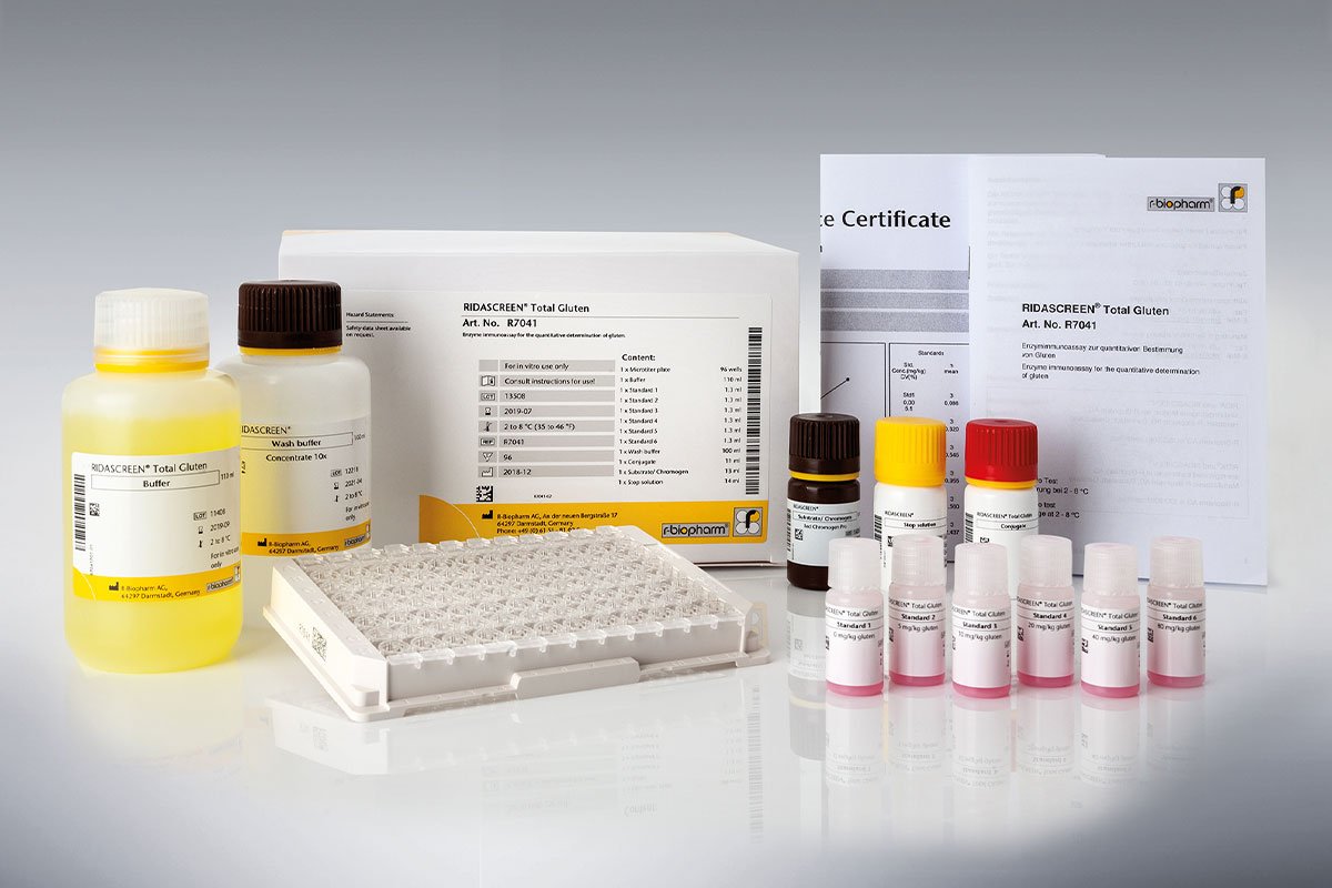 Teste ELISA para Detecção de Glúten em Aveia – RIDASCREEN® Total Gluten Art. No. R7041