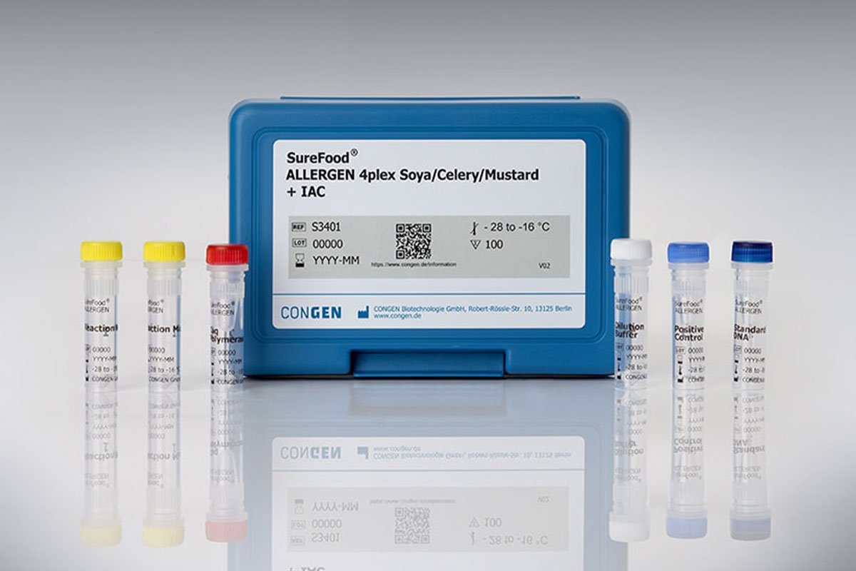 PCR Multiplex para Detecção de Soja, Aipo e Mostarda – SureFood® ALLERGEN 4plex Art. No. S3401